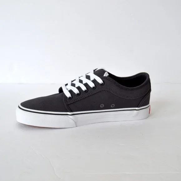 VANS CHUKKA LOW OBSIDIAN BLACK SNEAKER SHOES - Picture 2 of 5